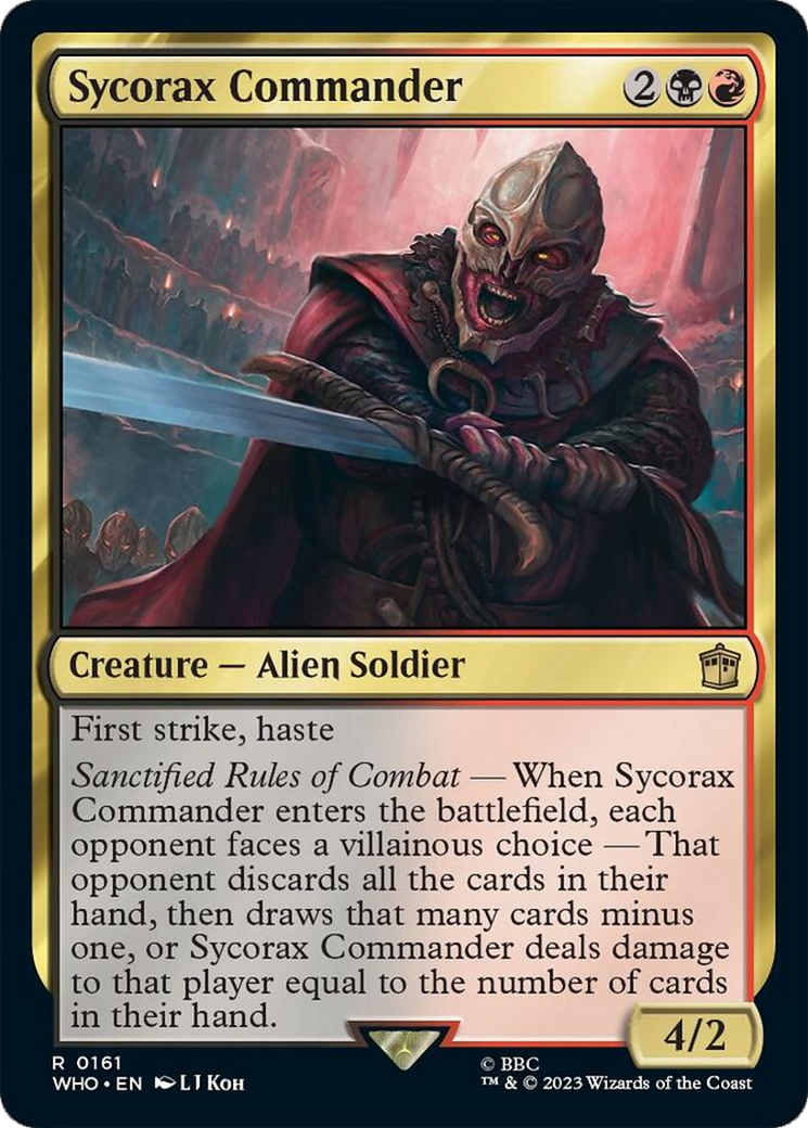 Sycorax Commander [Doctor Who] | GrognardGamesBatavia