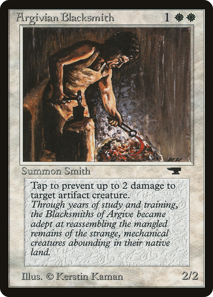 Argivian Blacksmith [Antiquities] | GrognardGamesBatavia