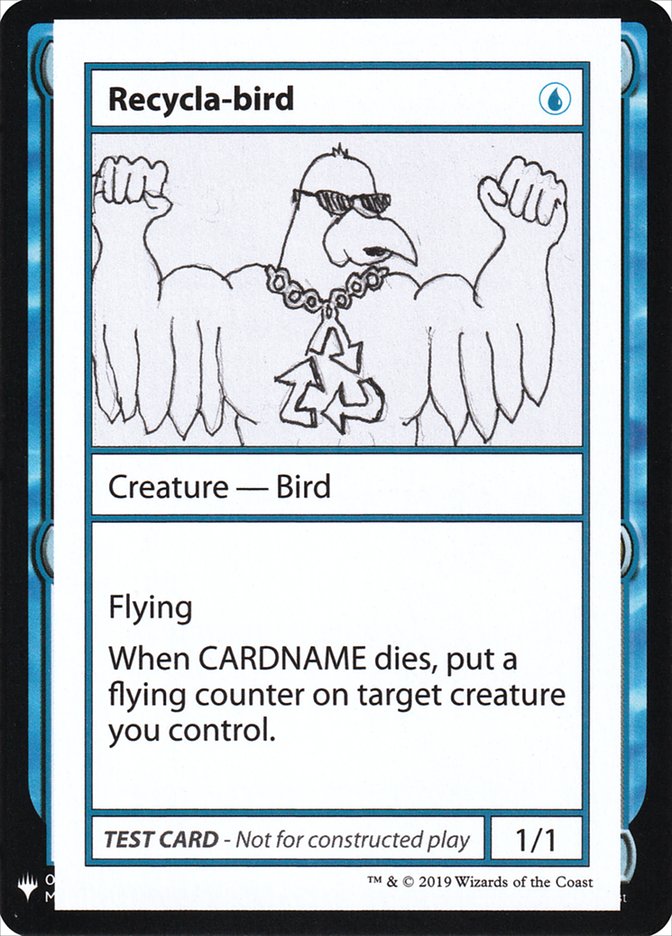 Recycla-bird [Mystery Booster Playtest Cards] | GrognardGamesBatavia