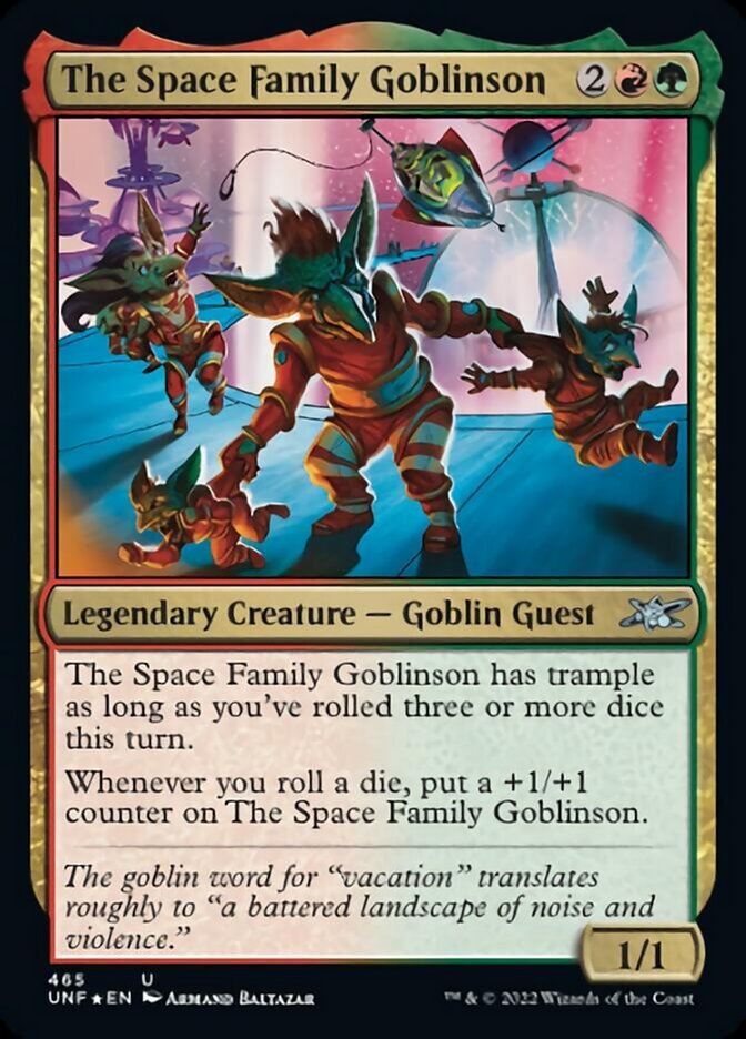 The Space Family Goblinson (Galaxy Foil) [Unfinity] | GrognardGamesBatavia