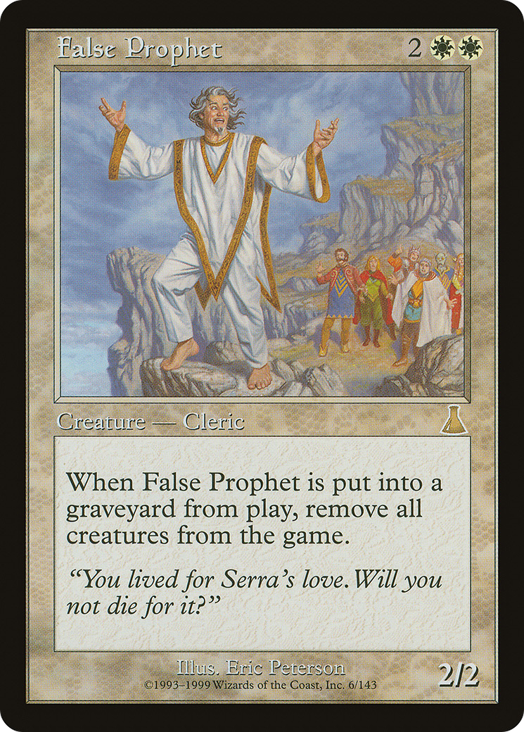 False Prophet [Urza's Destiny] | GrognardGamesBatavia