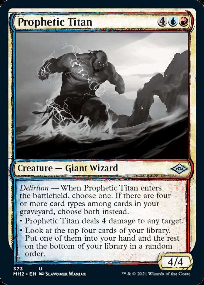 Prophetic Titan (Sketch) [Modern Horizons 2] | GrognardGamesBatavia