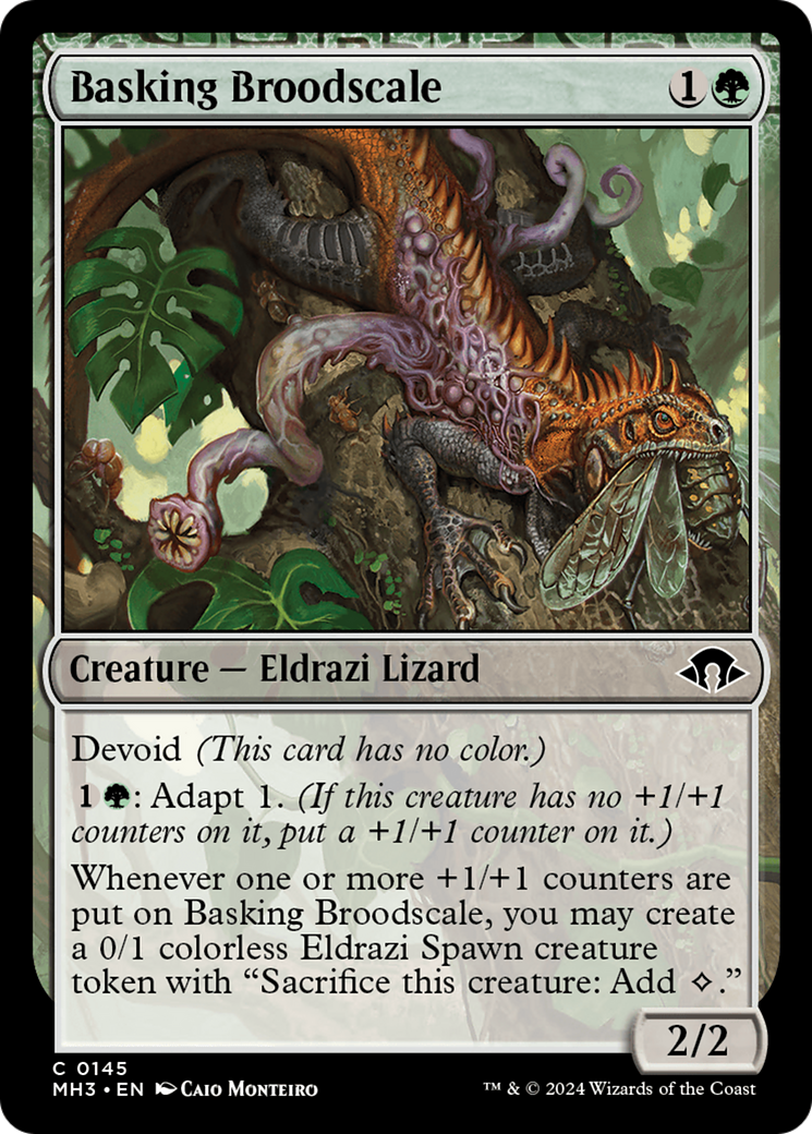 Basking Broodscale [Modern Horizons 3] | GrognardGamesBatavia