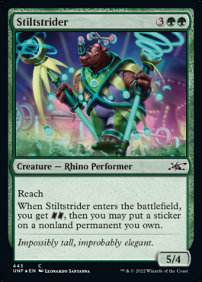 Stiltstrider (Galaxy Foil) [Unfinity] | GrognardGamesBatavia