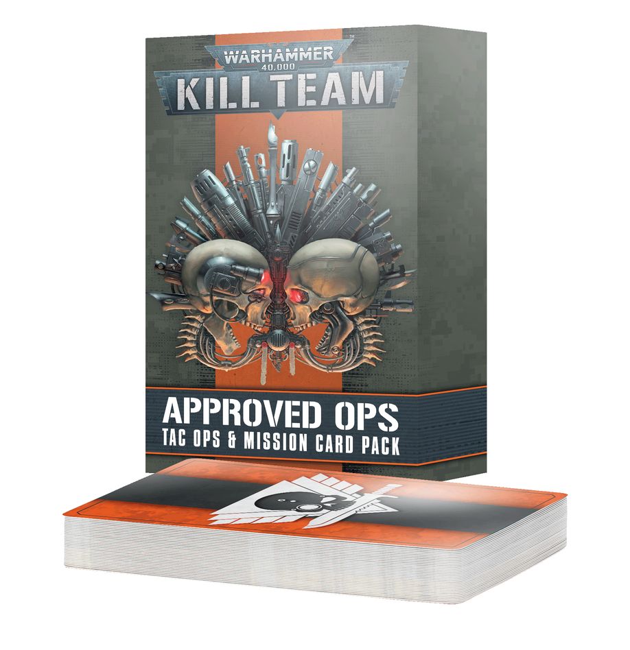 Kill Team: Approved Ops - Tac Ops & Mission Card Pack | GrognardGamesBatavia