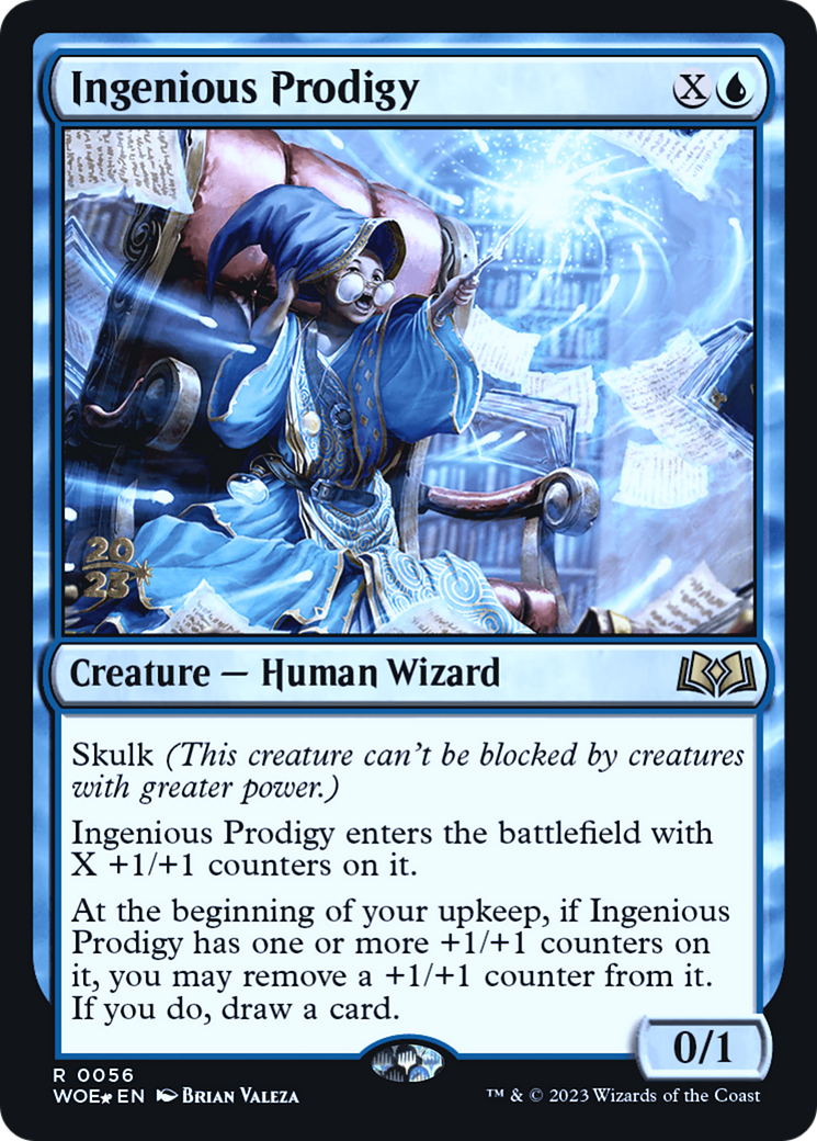 Ingenious Prodigy [Wilds of Eldraine Prerelease Promos] | GrognardGamesBatavia