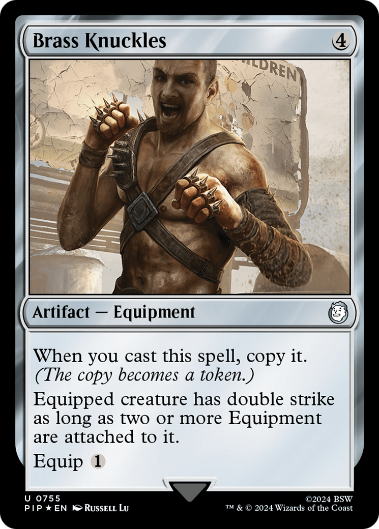 Brass Knuckles (Surge Foil) [Fallout] | GrognardGamesBatavia