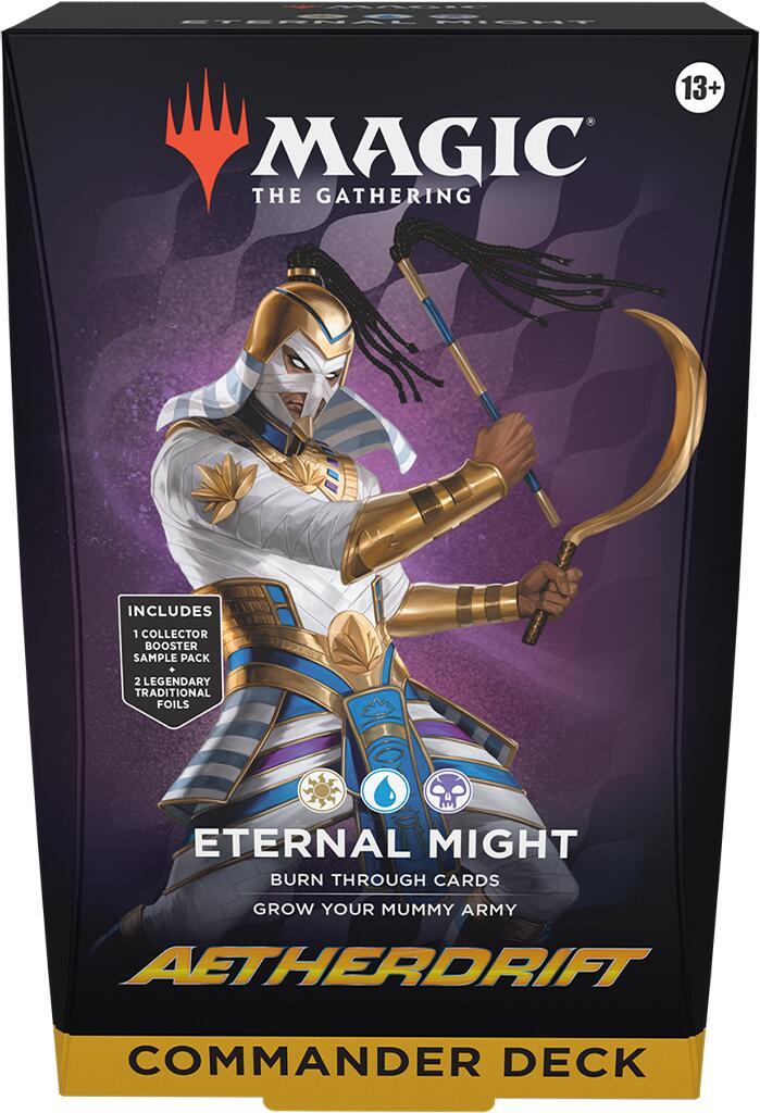 Aetherdrift - Eternal Might Commander Deck (Pre-Order) | GrognardGamesBatavia