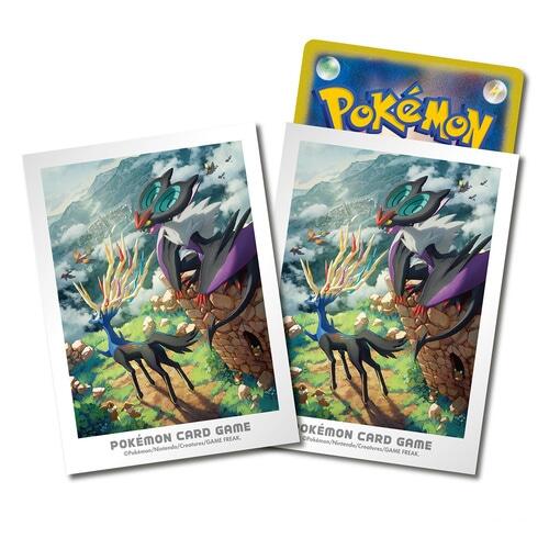 Card Sleeves - Kalos Adventure (64-Pack) (Pokemon Center Japan Exclusive) | GrognardGamesBatavia