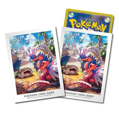 Card Sleeves - Paldea Adventure (64-Pack) (Pokemon Center Japan Exclusive) | GrognardGamesBatavia