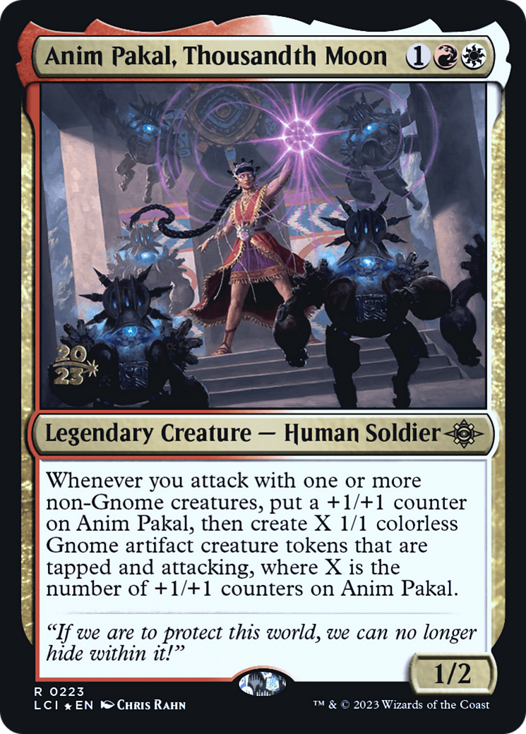 Anim Pakal, Thousandth Moon [The Lost Caverns of Ixalan Prerelease Cards] | GrognardGamesBatavia