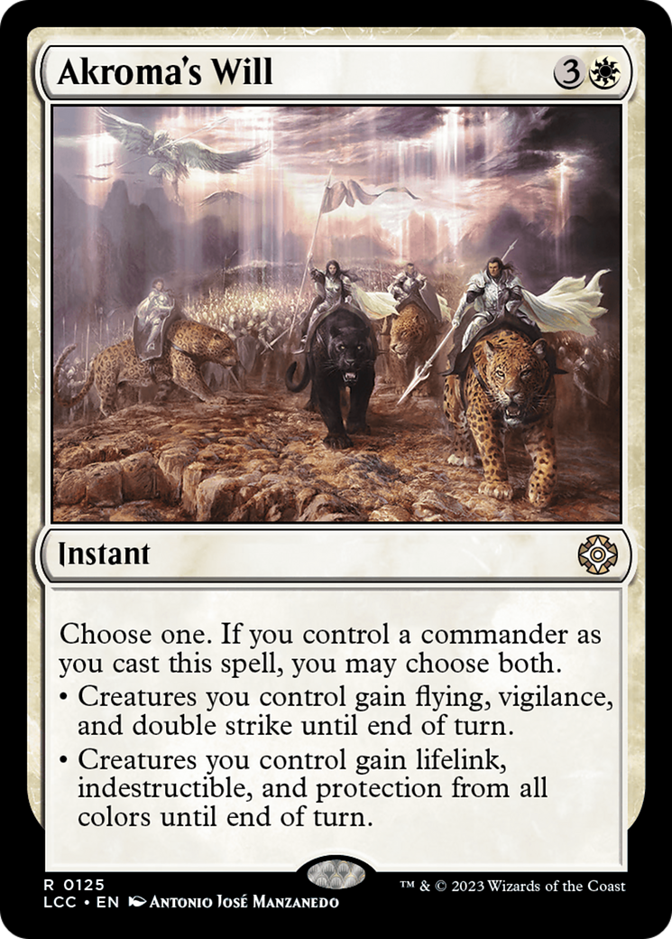 Akroma's Will [The Lost Caverns of Ixalan Commander] | GrognardGamesBatavia