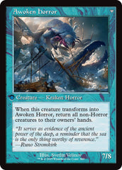 Thing in the Ice // Awoken Horror (Retro Frame) [Innistrad Remastered] | GrognardGamesBatavia