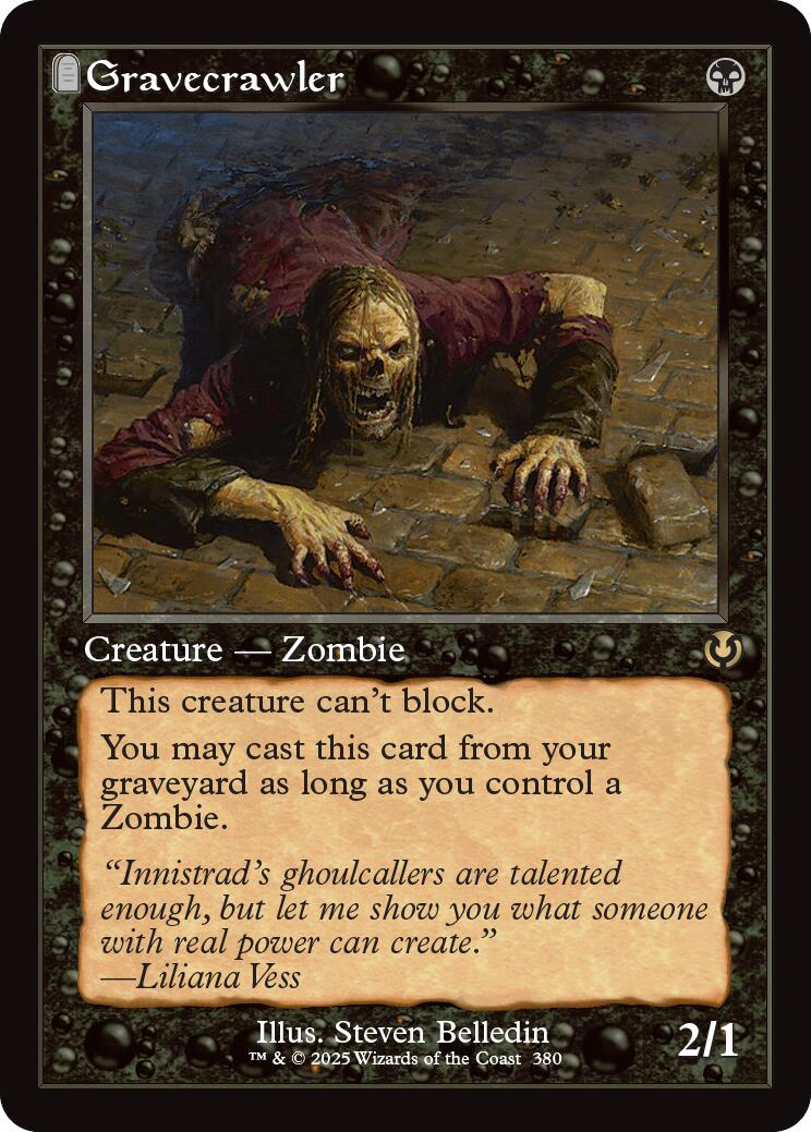 Gravecrawler (Retro Frame) [Innistrad Remastered] | GrognardGamesBatavia