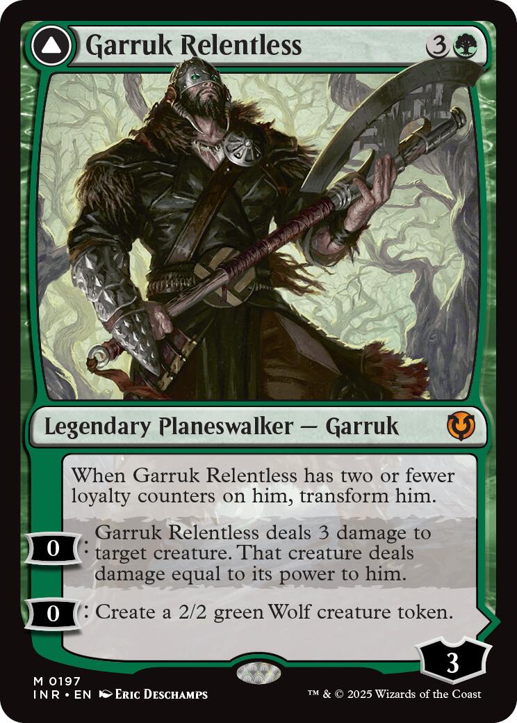 Garruk Relentless // Garruk, the Veil-Cursed [Innistrad Remastered] | GrognardGamesBatavia