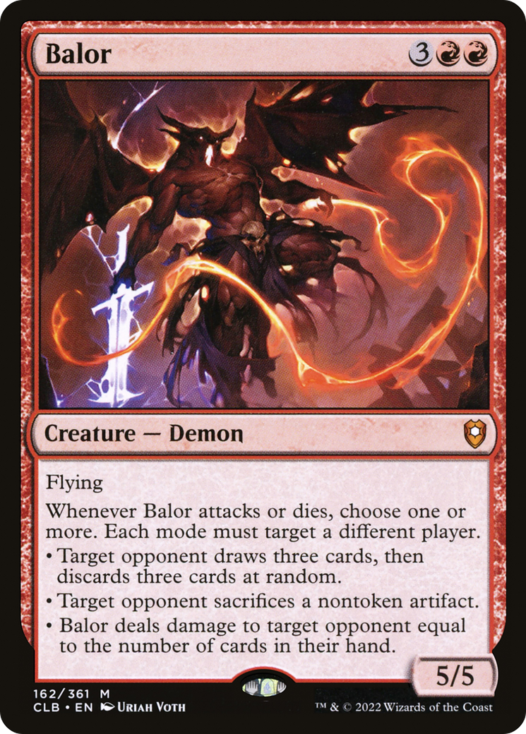 Balor [Commander Legends: Battle for Baldur's Gate] | GrognardGamesBatavia
