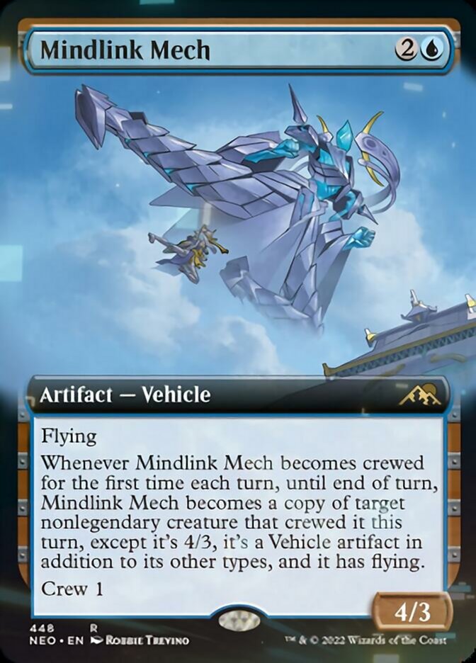 Mindlink Mech (Extended Art) [Kamigawa: Neon Dynasty] | GrognardGamesBatavia