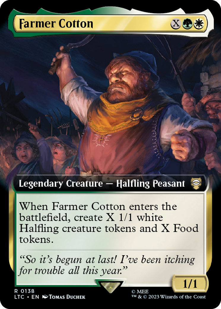 Farmer Cotton (Extended Art) [The Lord of the Rings: Tales of Middle-Earth Commander] | GrognardGamesBatavia