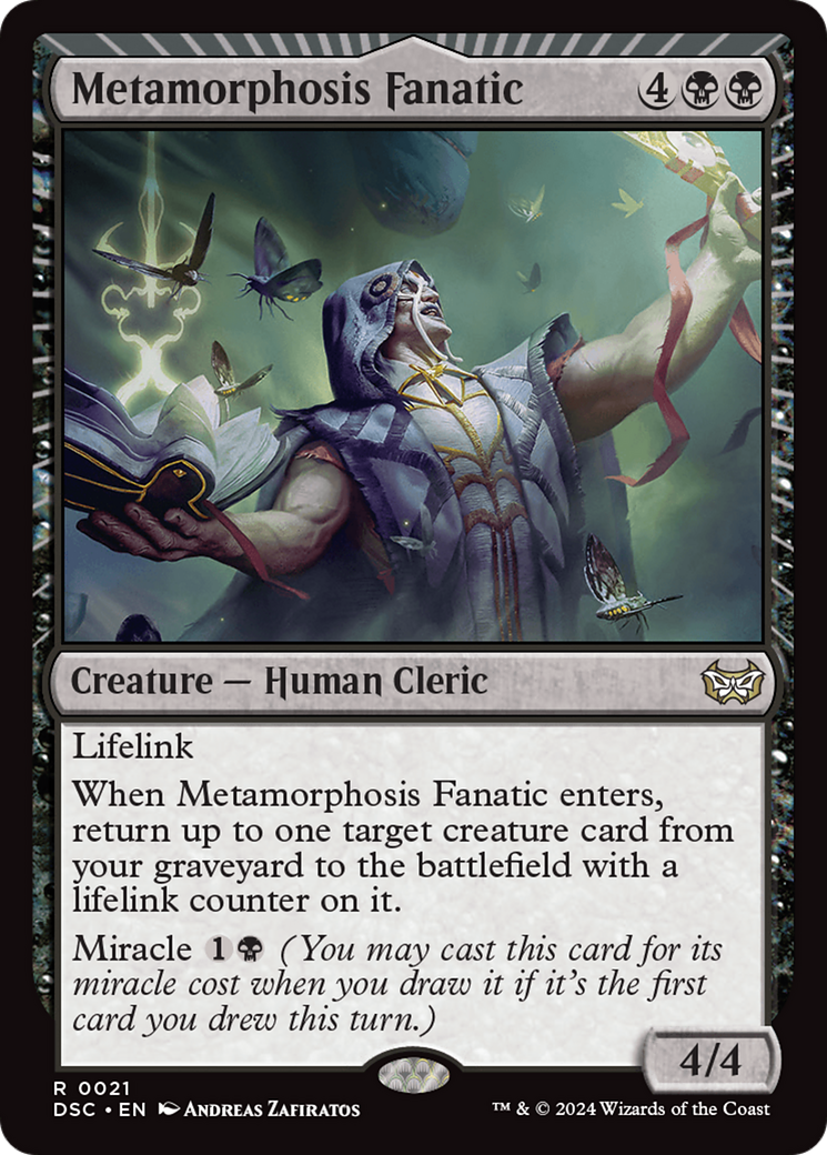 Metamorphosis Fanatic [Duskmourn: House of Horror Commander] | GrognardGamesBatavia