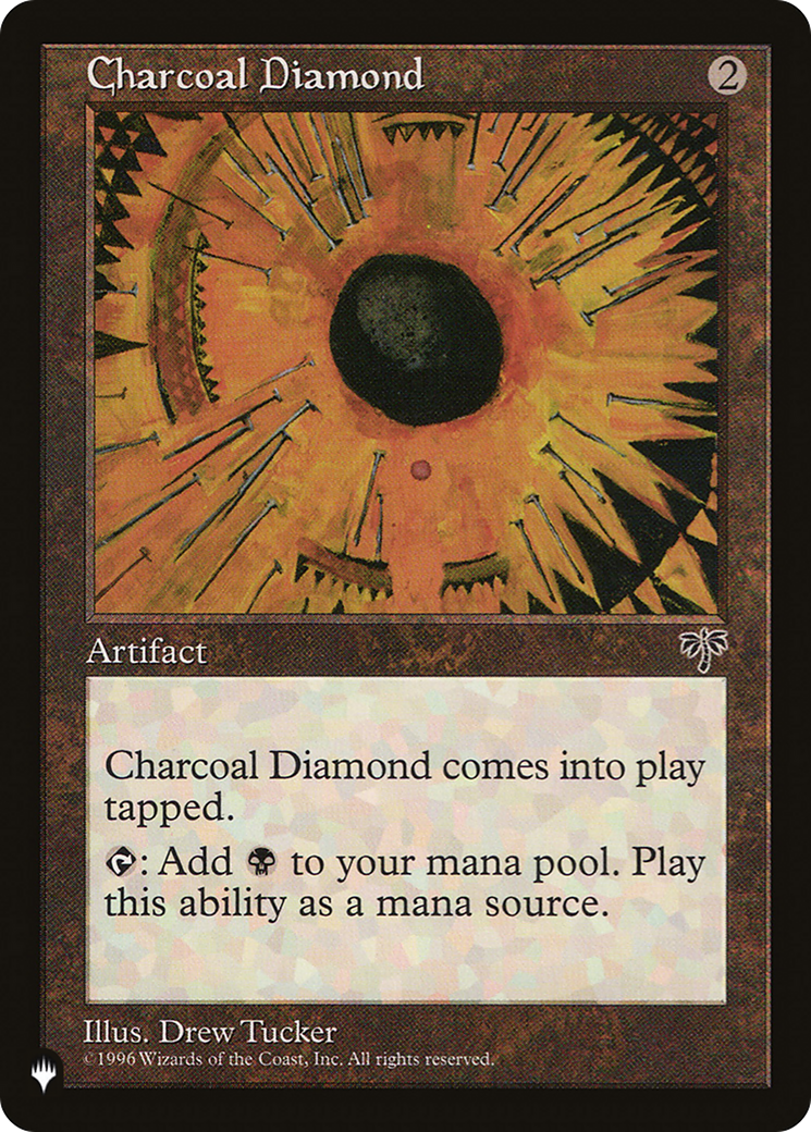 Charcoal Diamond [The List Reprints] | GrognardGamesBatavia