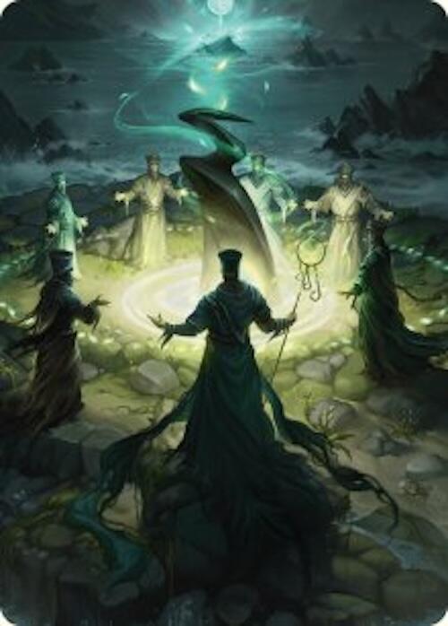Cryptolith Rite Art Card [Innistrad Remastered Art Series] | GrognardGamesBatavia