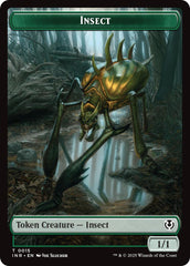 Insect // Spider Double-Sided Token [Innistrad Remastered Tokens] | GrognardGamesBatavia