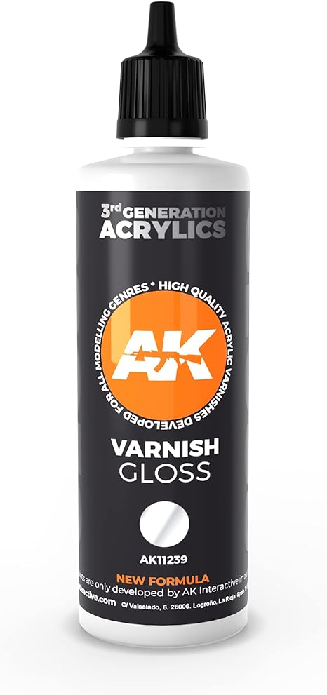 AK-Interactive 3rd Gen Gloss Varnish 100ml | GrognardGamesBatavia