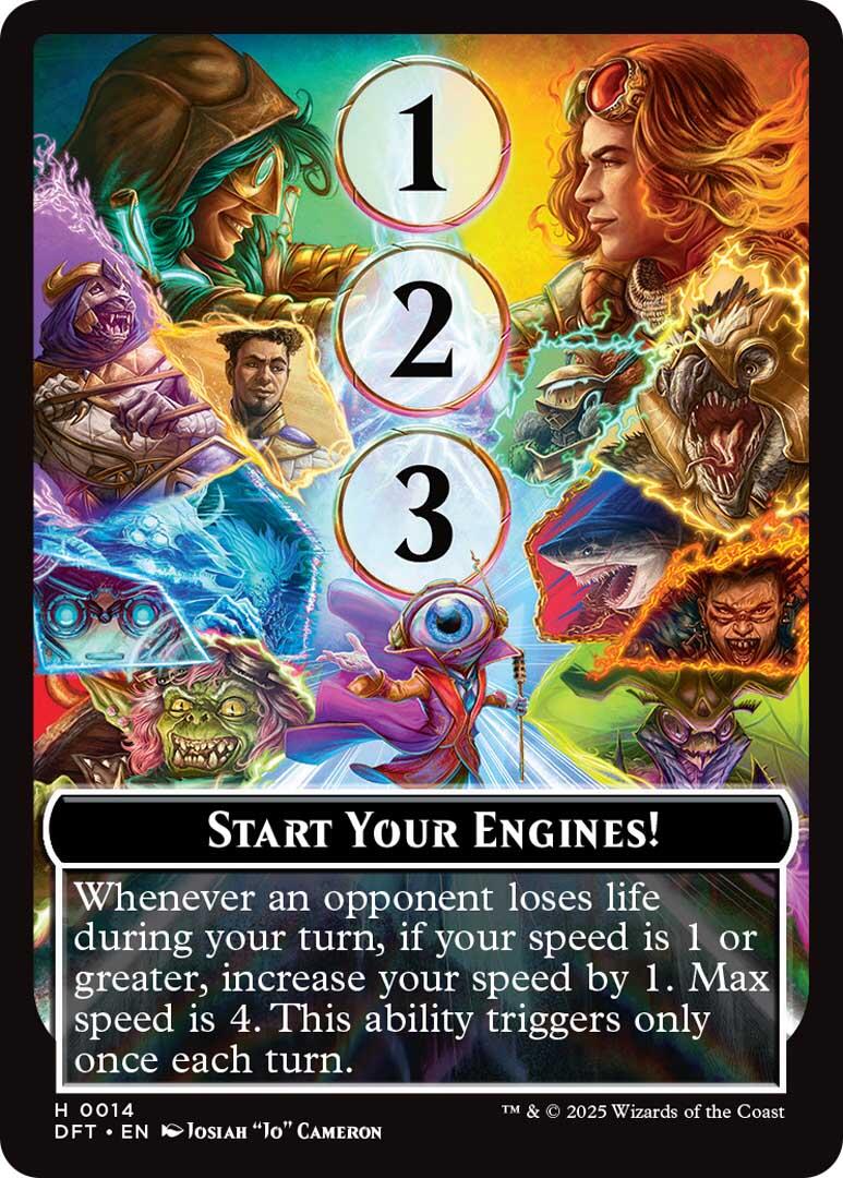 Start Your Engines! // Max Speed [Aetherdrift Tokens] | GrognardGamesBatavia