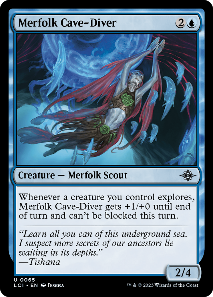 Merfolk Cave-Diver [The Lost Caverns of Ixalan] | GrognardGamesBatavia