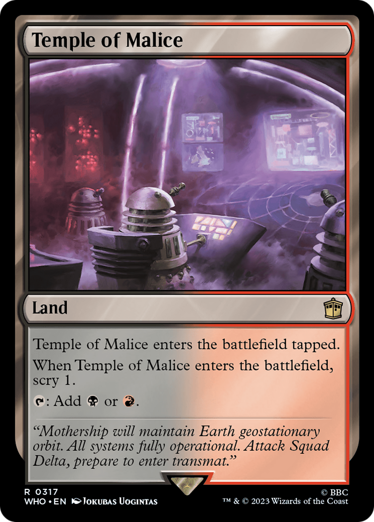 Temple of Malice [Doctor Who] | GrognardGamesBatavia