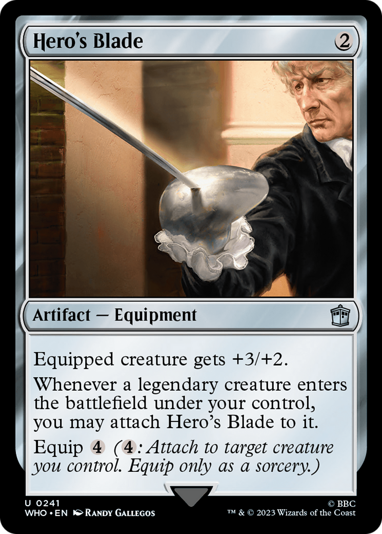 Hero's Blade [Doctor Who] | GrognardGamesBatavia