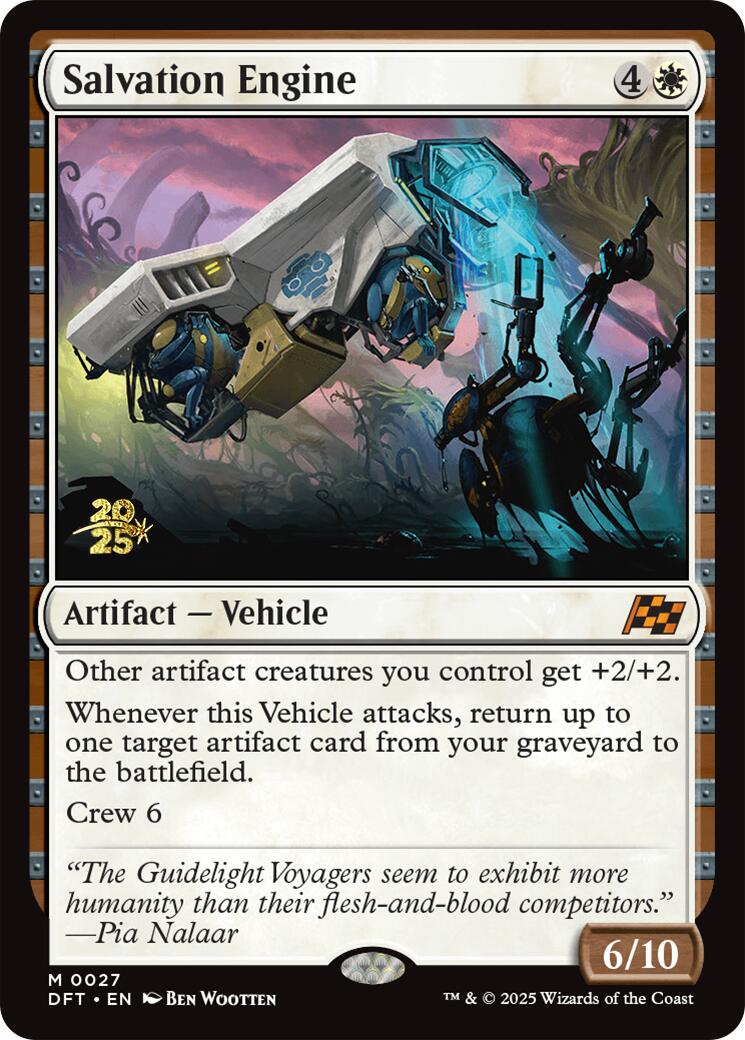 Salvation Engine [Aetherdrift Prerelease Promos] | GrognardGamesBatavia