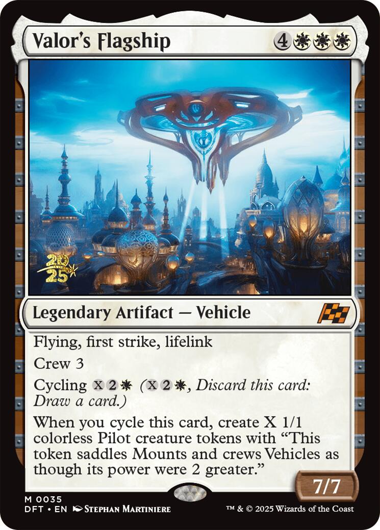 Valor's Flagship [Aetherdrift Prerelease Promos] | GrognardGamesBatavia