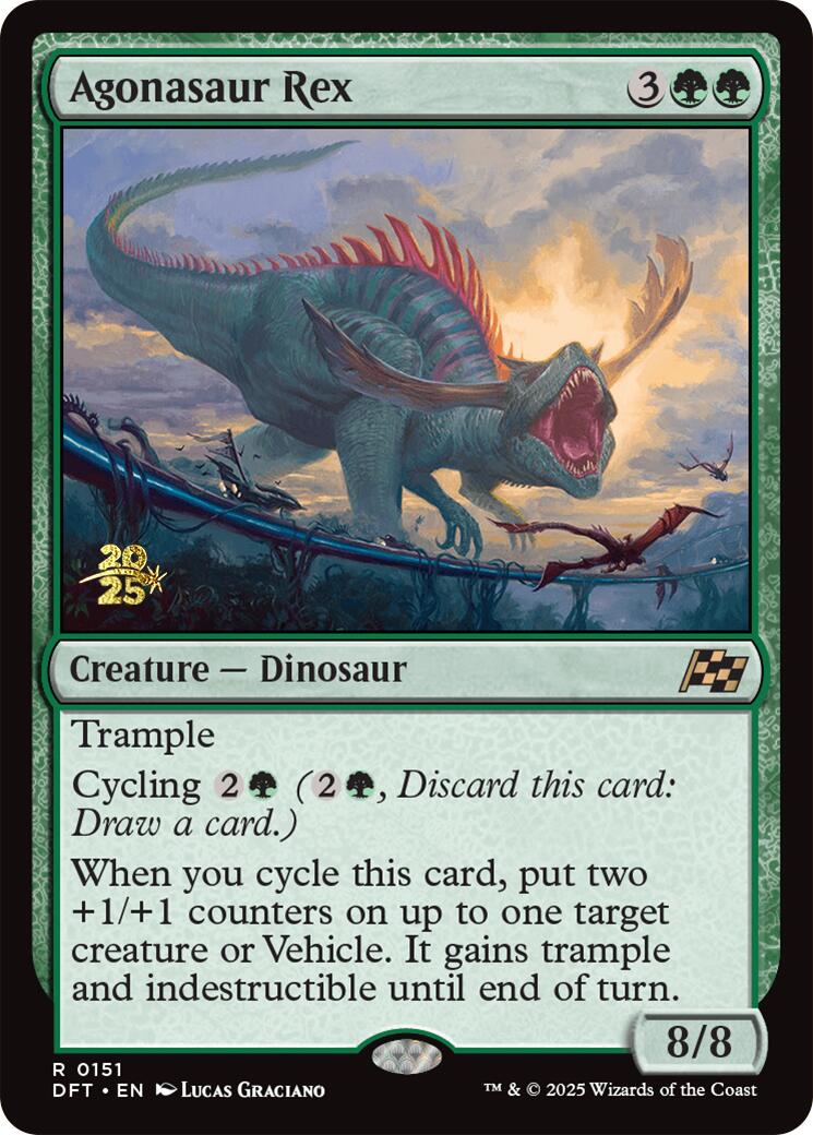 Agonasaur Rex [Aetherdrift Prerelease Promos] | GrognardGamesBatavia