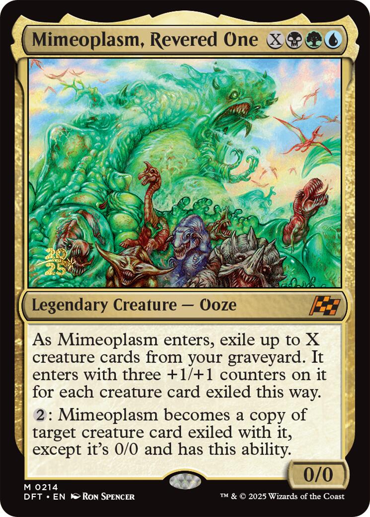 Mimeoplasm, Revered One [Aetherdrift Prerelease Promos] | GrognardGamesBatavia