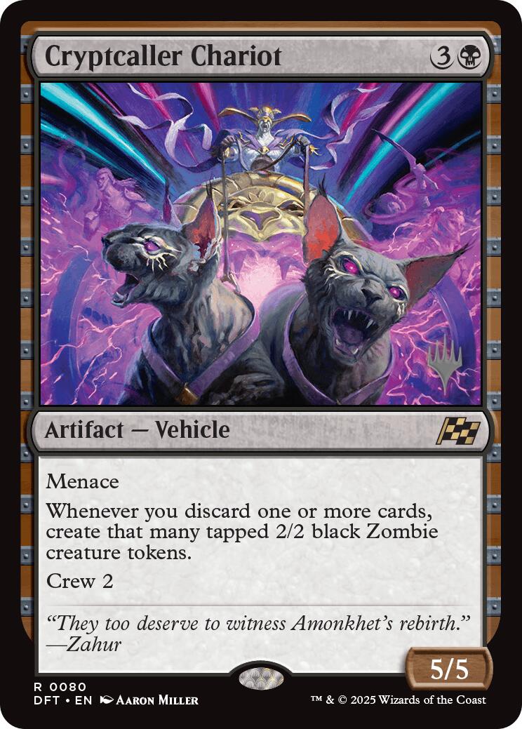 Cryptcaller Chariot [Aetherdrift Promos] | GrognardGamesBatavia