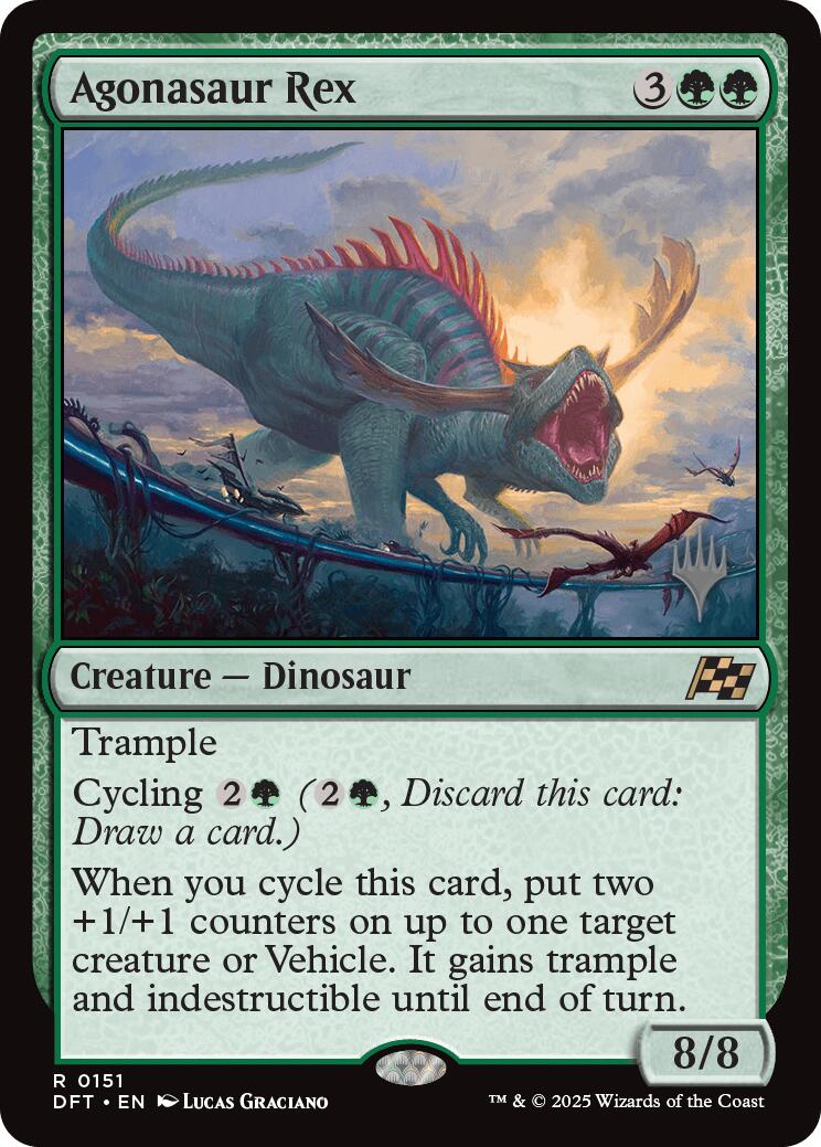 Agonasaur Rex [Aetherdrift Promos] | GrognardGamesBatavia