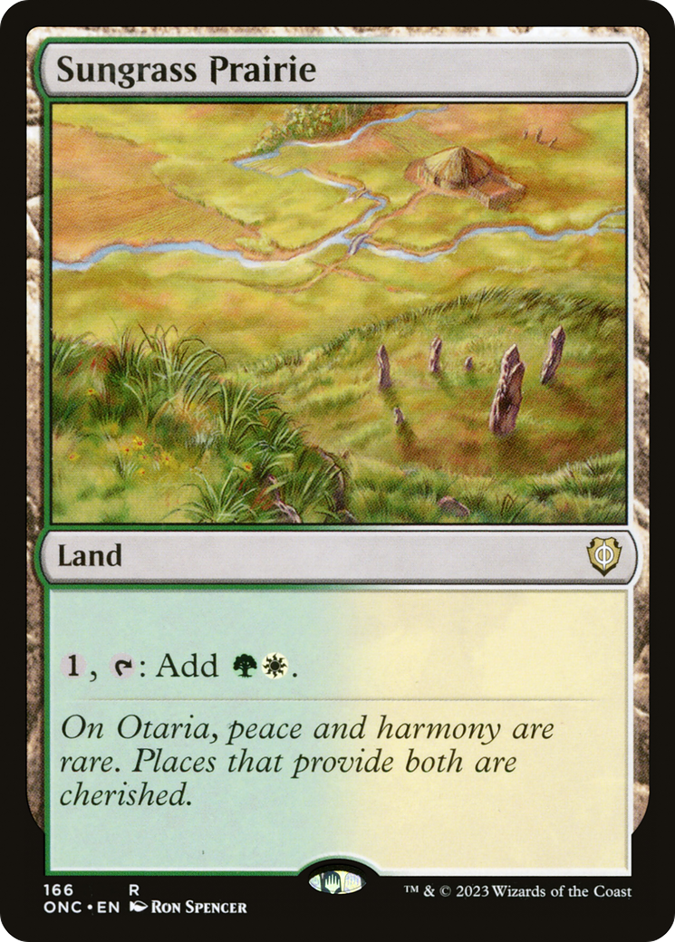 Sungrass Prairie [Phyrexia: All Will Be One Commander] | GrognardGamesBatavia