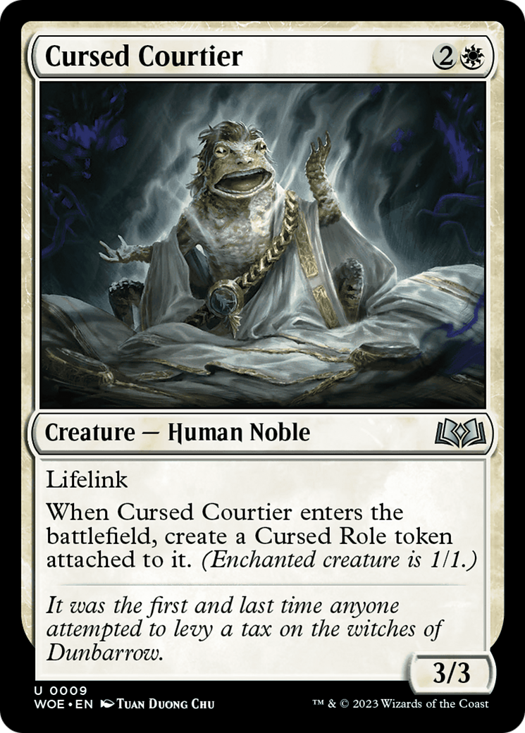 Cursed Courtier [Wilds of Eldraine] | GrognardGamesBatavia