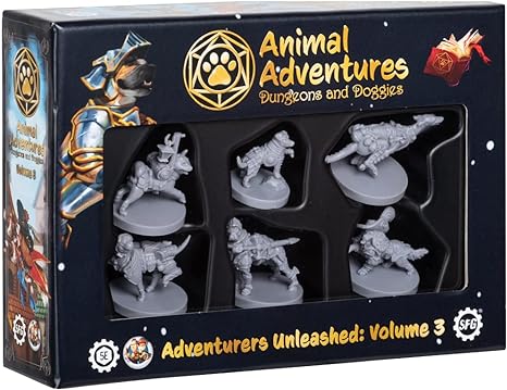 Animal Adventures: Adventurers Unleashed: Volume 3 | GrognardGamesBatavia