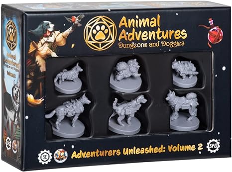 Animal Adventures: Adventurers Unleashed: Volume 2 | GrognardGamesBatavia