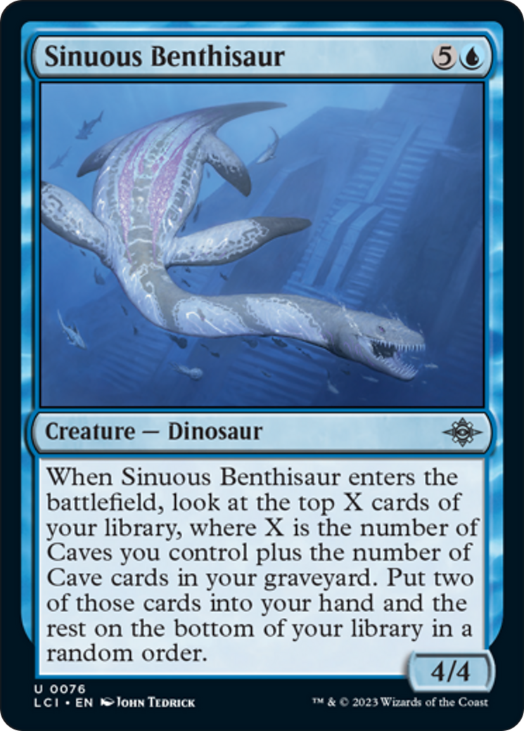 Sinuous Benthisaur [The Lost Caverns of Ixalan] | GrognardGamesBatavia