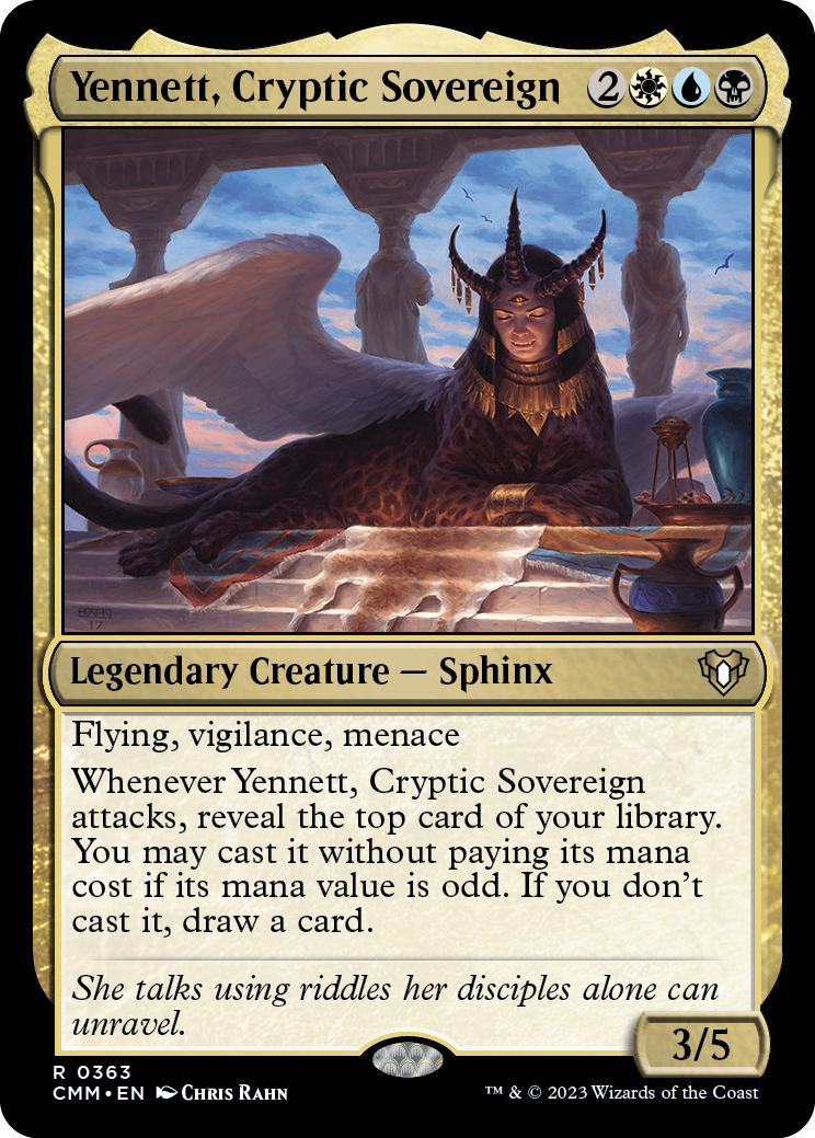 Yennett, Cryptic Sovereign [Commander Masters] | GrognardGamesBatavia