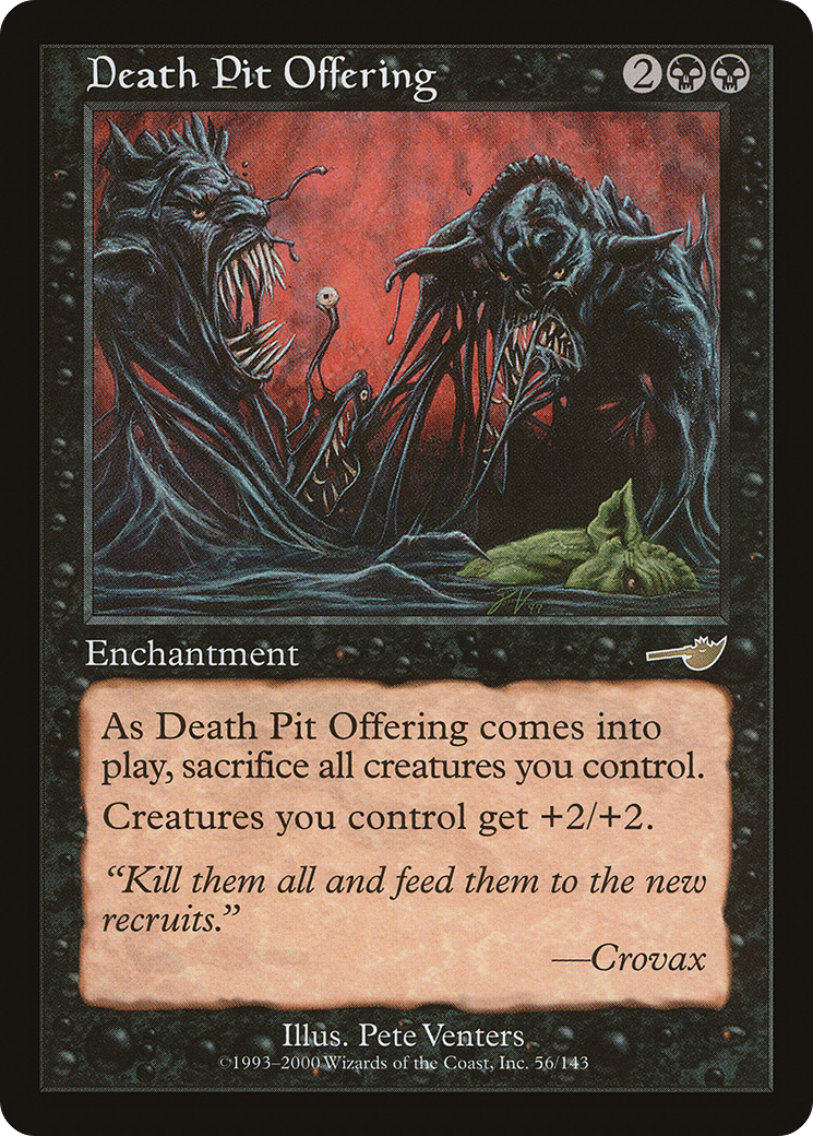 Death Pit Offering [Nemesis] | GrognardGamesBatavia