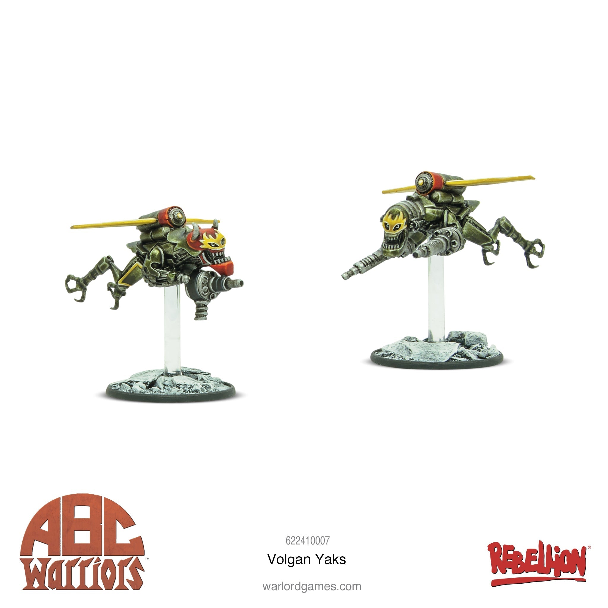 ABC Warriors: Volgan Yaks | GrognardGamesBatavia