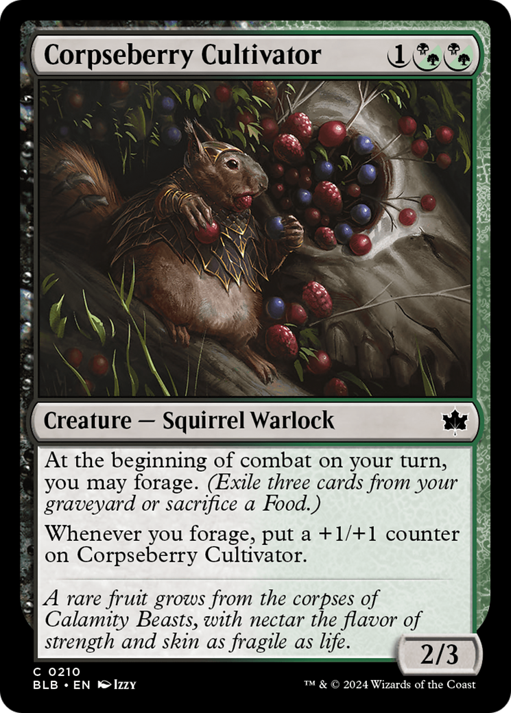 Corpseberry Cultivator [Bloomburrow] | GrognardGamesBatavia