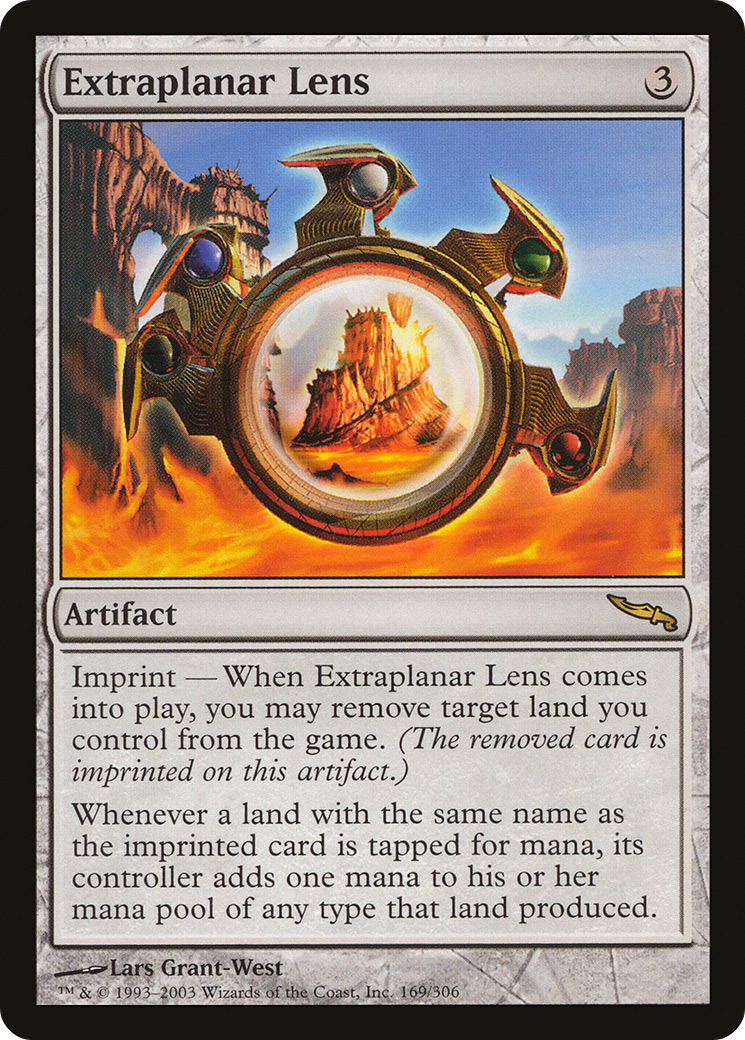 Extraplanar Lens [Mirrodin] | GrognardGamesBatavia