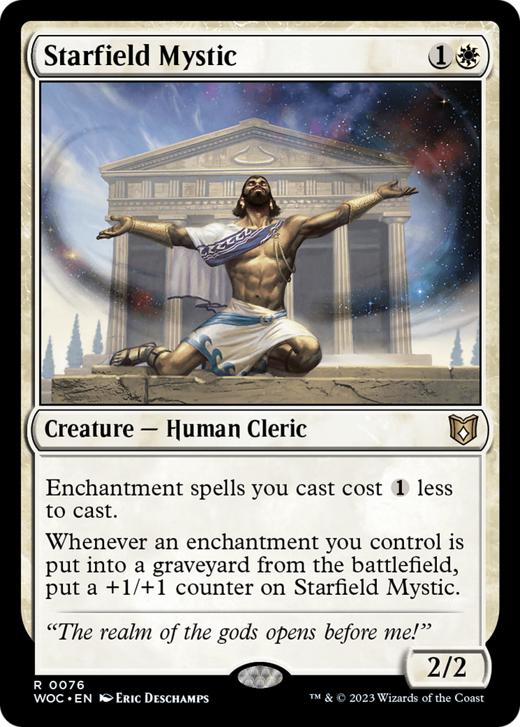 Starfield Mystic [Wilds of Eldraine Commander] | GrognardGamesBatavia