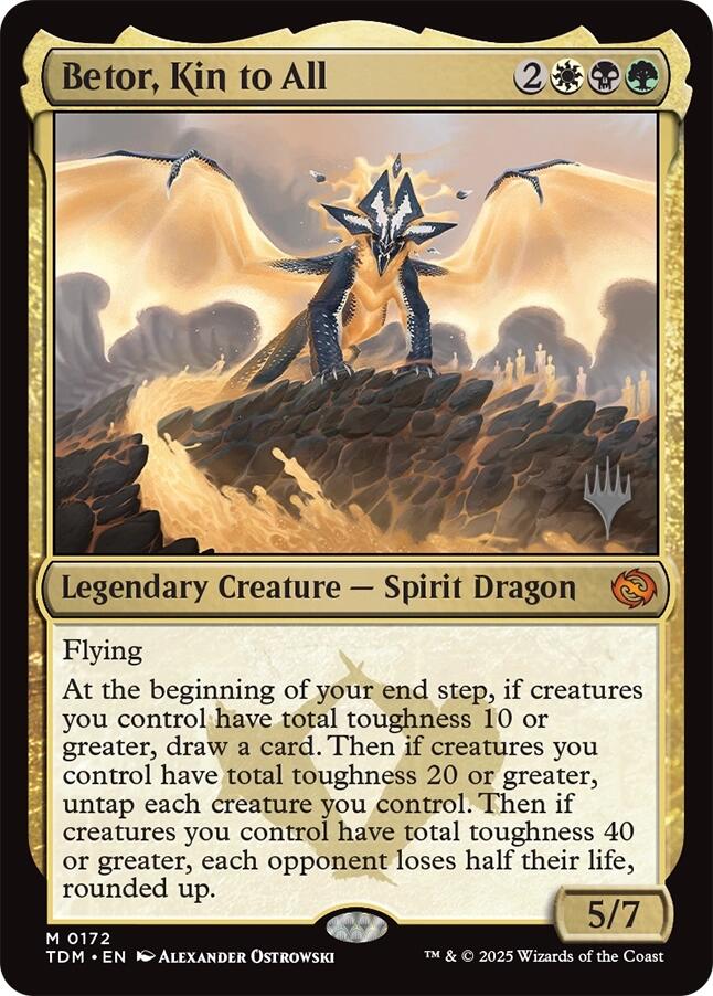 Betor, Kin to All [Tarkir: Dragonstorm Promos] | GrognardGamesBatavia