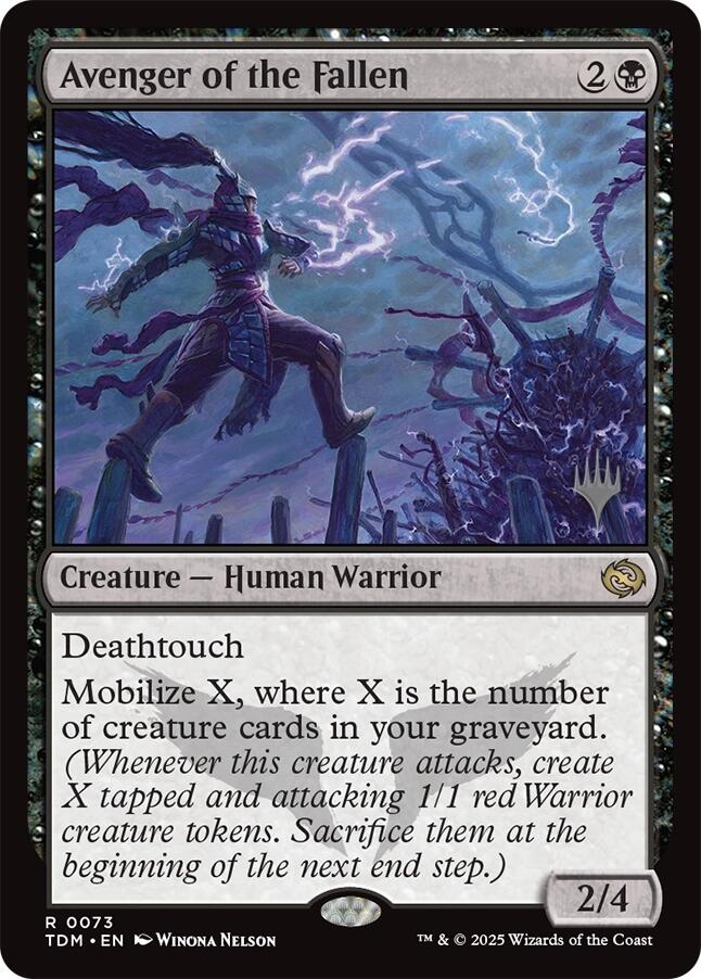 Avenger of the Fallen [Tarkir: Dragonstorm Promos] | GrognardGamesBatavia